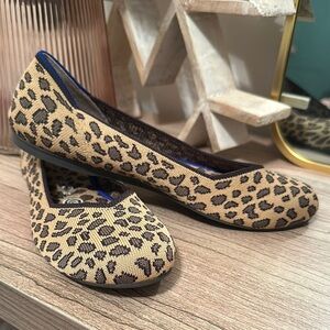 Rothy's Leopard Print Flats
